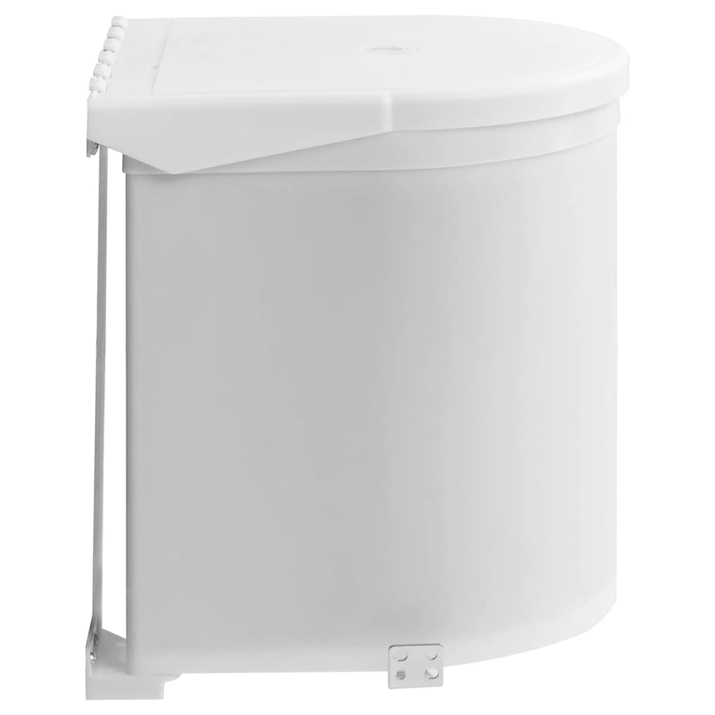 vidaXL Coș de gunoi încorporat de bucătărie, 8 L, plastic vidaXL Coș de gunoi încorporat de bucătărie, 8 L, plastic