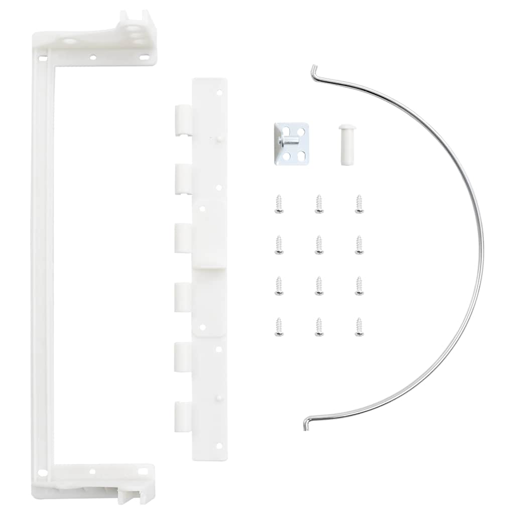 vidaXL Coș de gunoi încorporat de bucătărie, 8 L, plastic vidaXL Coș de gunoi încorporat de bucătărie, 8 L, plastic