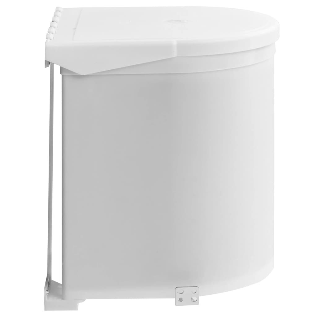 vidaXL Coș de gunoi încorporat de bucătărie, 12 L, plastic vidaXL Coș de gunoi încorporat de bucătărie, 12 L, plastic