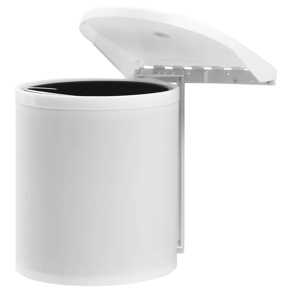 vidaXL Coș de gunoi încorporat de bucătărie, 12 L, plastic vidaXL Coș de gunoi încorporat de bucătărie, 12 L, plastic