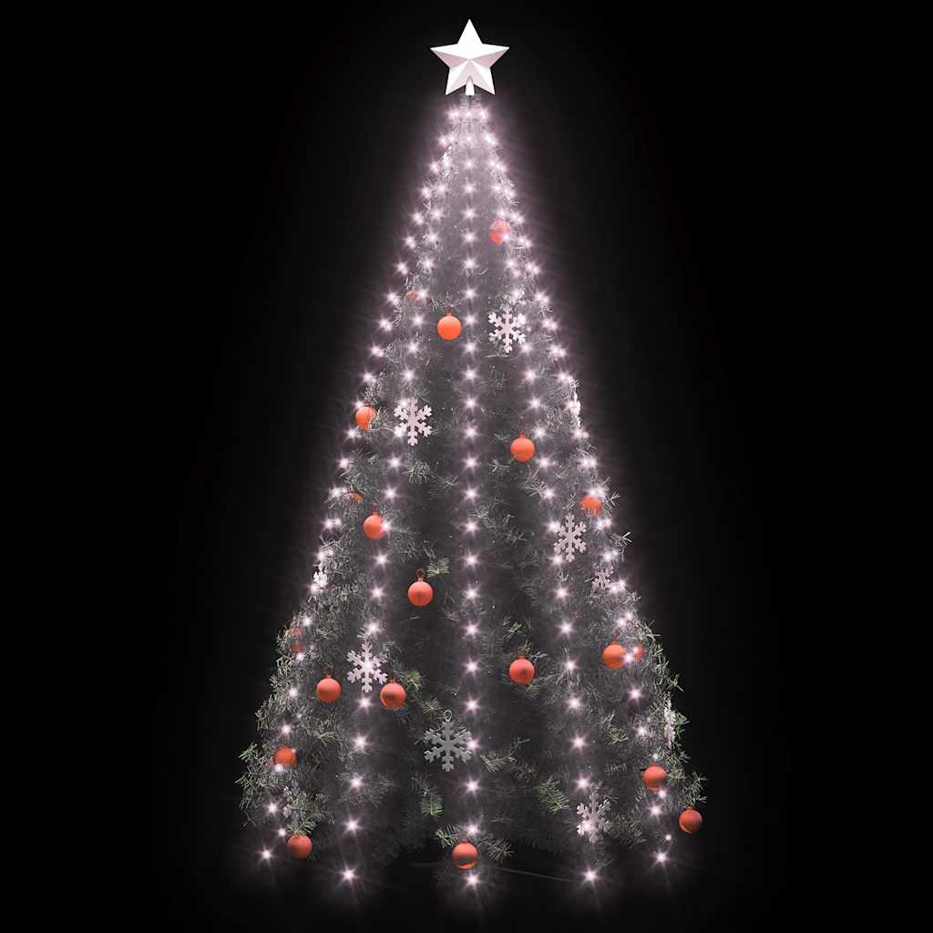 vidaXL Instalație lumini brad de Crăciun cu 250 LED-uri, 250 cm vidaXL Instalație lumini brad de Crăciun cu 250 LED-uri, 250 cm