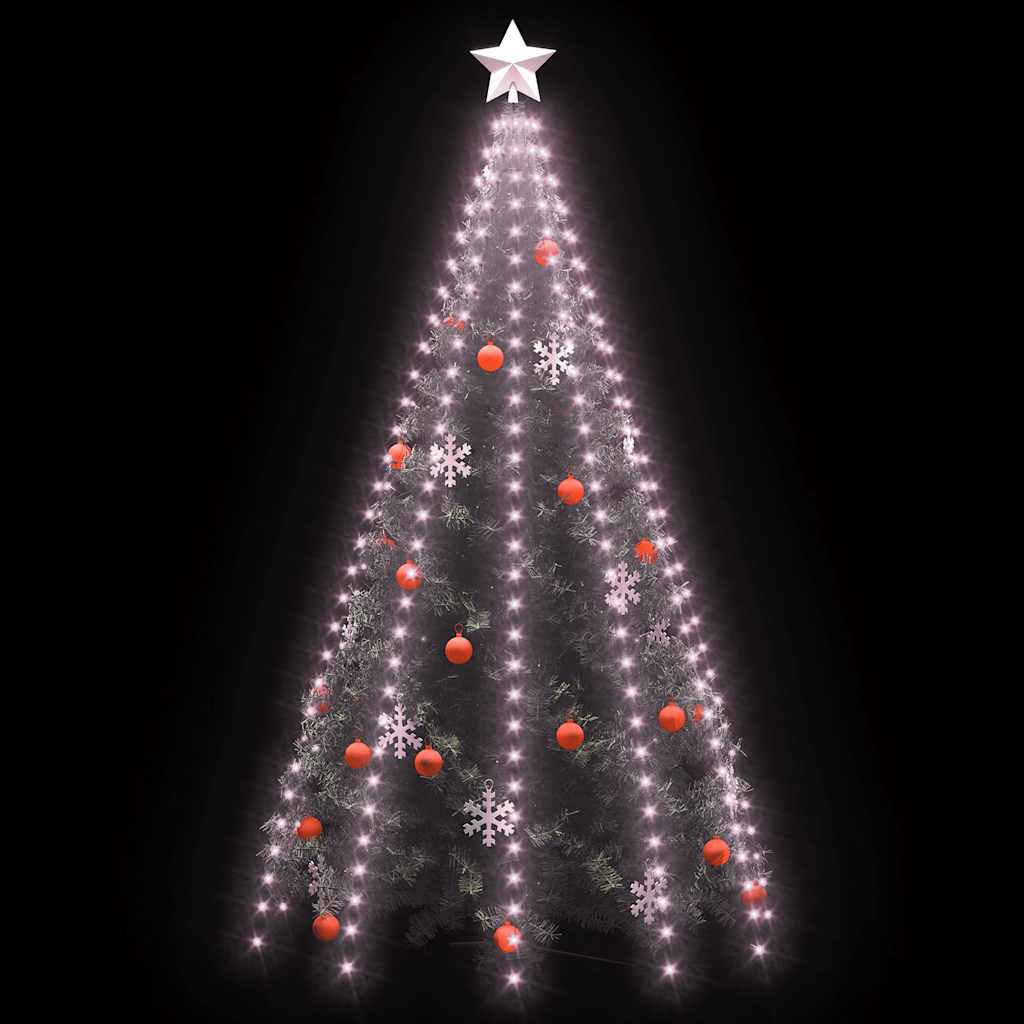 vidaXL Instalație lumini brad de Crăciun cu 300 LED-uri, 300 cm vidaXL Instalație lumini brad de Crăciun cu 300 LED-uri, 300 cm
