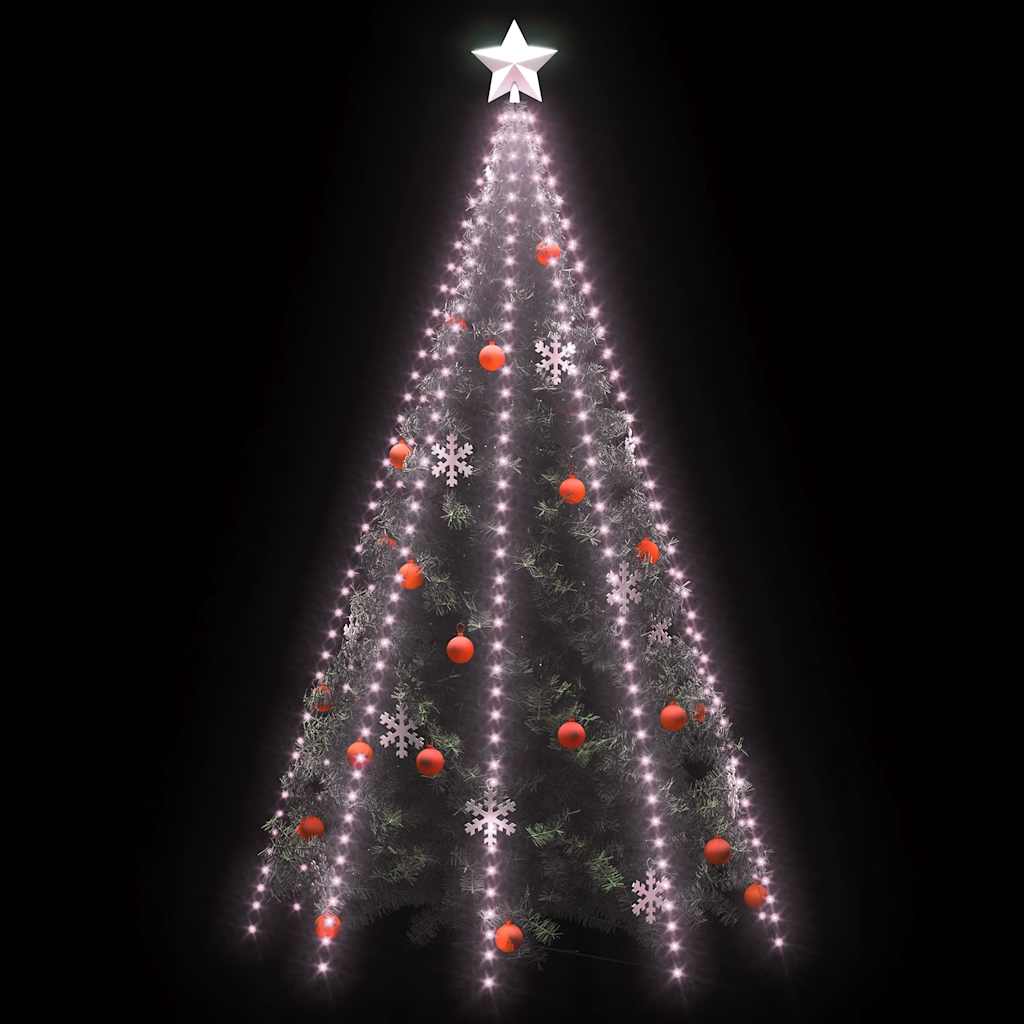 vidaXL Instalație lumini brad de Crăciun cu 400 LED-uri, 400 cm vidaXL Instalație lumini brad de Crăciun cu 400 LED-uri, 400 cm