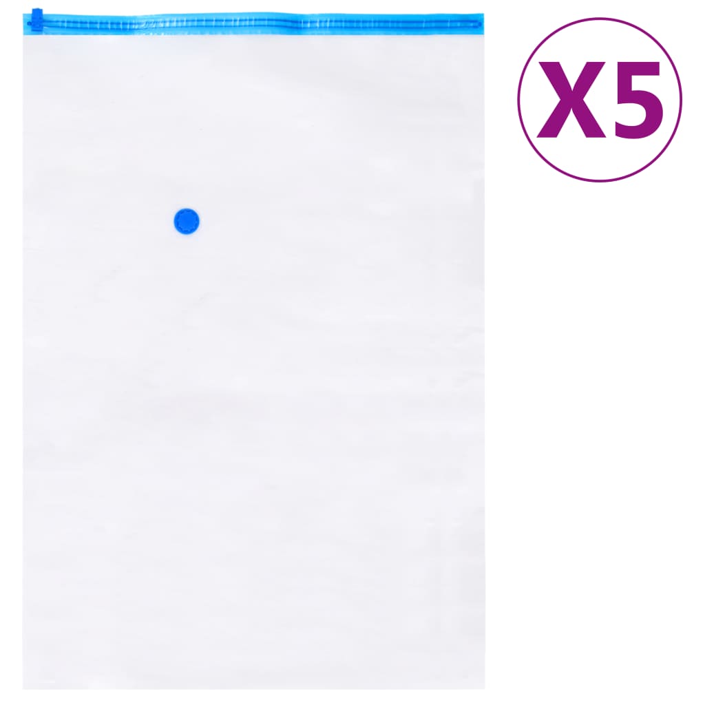 vidaXL Saci vidați îmbrăcăminte depozitare voiaj, 10 buc., 2 mărimi vidaXL Saci vidați îmbrăcăminte depozitare voiaj, 10 buc., 2 mărimi