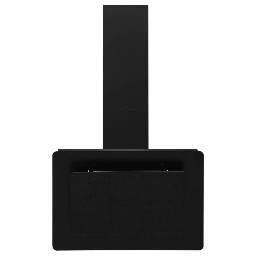 vidaXL Hotă de perete negru 60 cm oțel inoxidabil și sticlă securizată vidaXL Hotă de perete negru 60 cm oțel inoxidabil și sticlă securizată