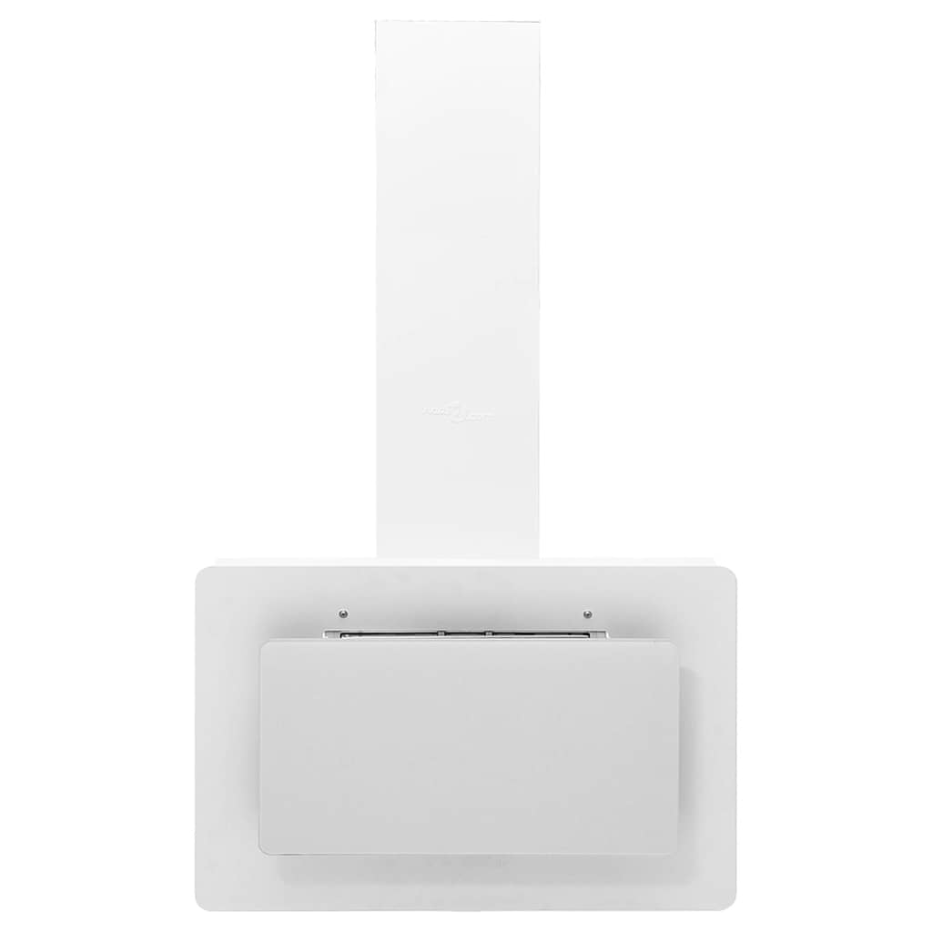 vidaXL Hotă de perete alb 60 cm oțel inoxidabil și sticlă securizată vidaXL Hotă de perete alb 60 cm oțel inoxidabil și sticlă securizată