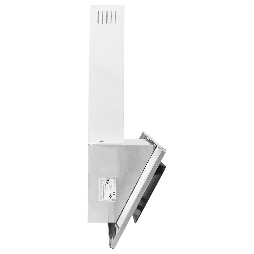 vidaXL Hotă perete argintiu 90 cm oțel inoxidabil & sticlă securizată vidaXL Hotă perete argintiu 90 cm oțel inoxidabil & sticlă securizată