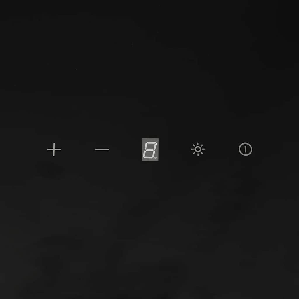 vidaXL Hotă de perete negru 60 cm oțel și sticlă securizată