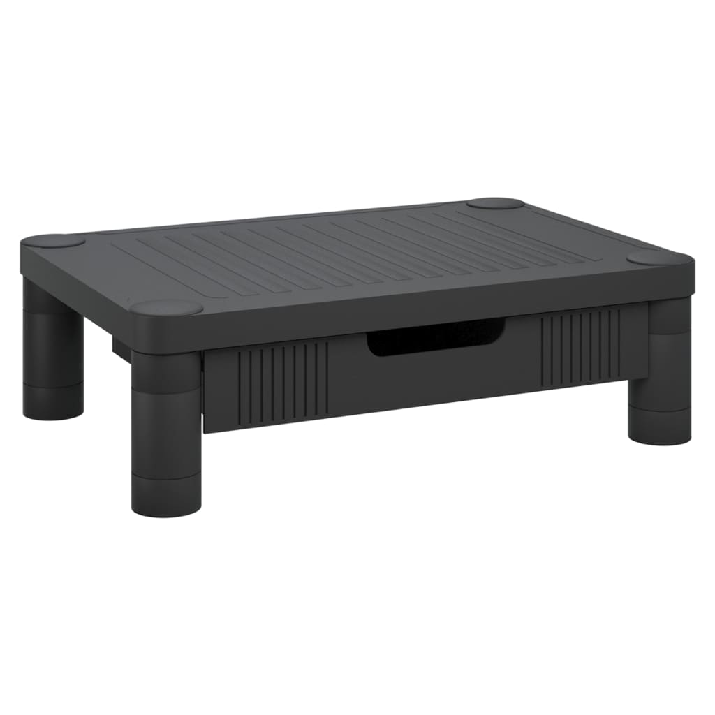 vidaXL Suport pentru monitor, negru, 43x30,5x13 cm