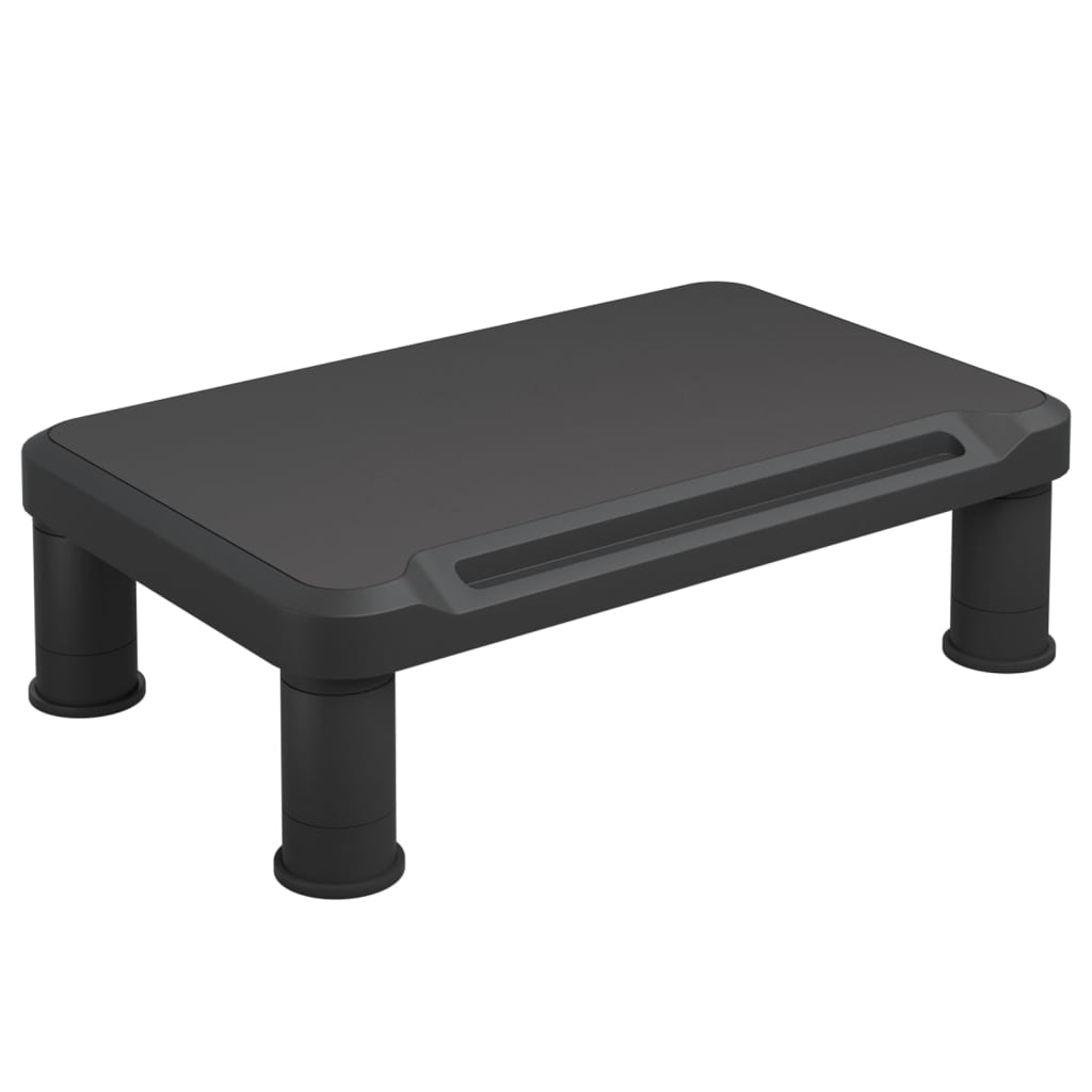 vidaXL Suport pentru monitor, negru, 38x24x10,5 cm