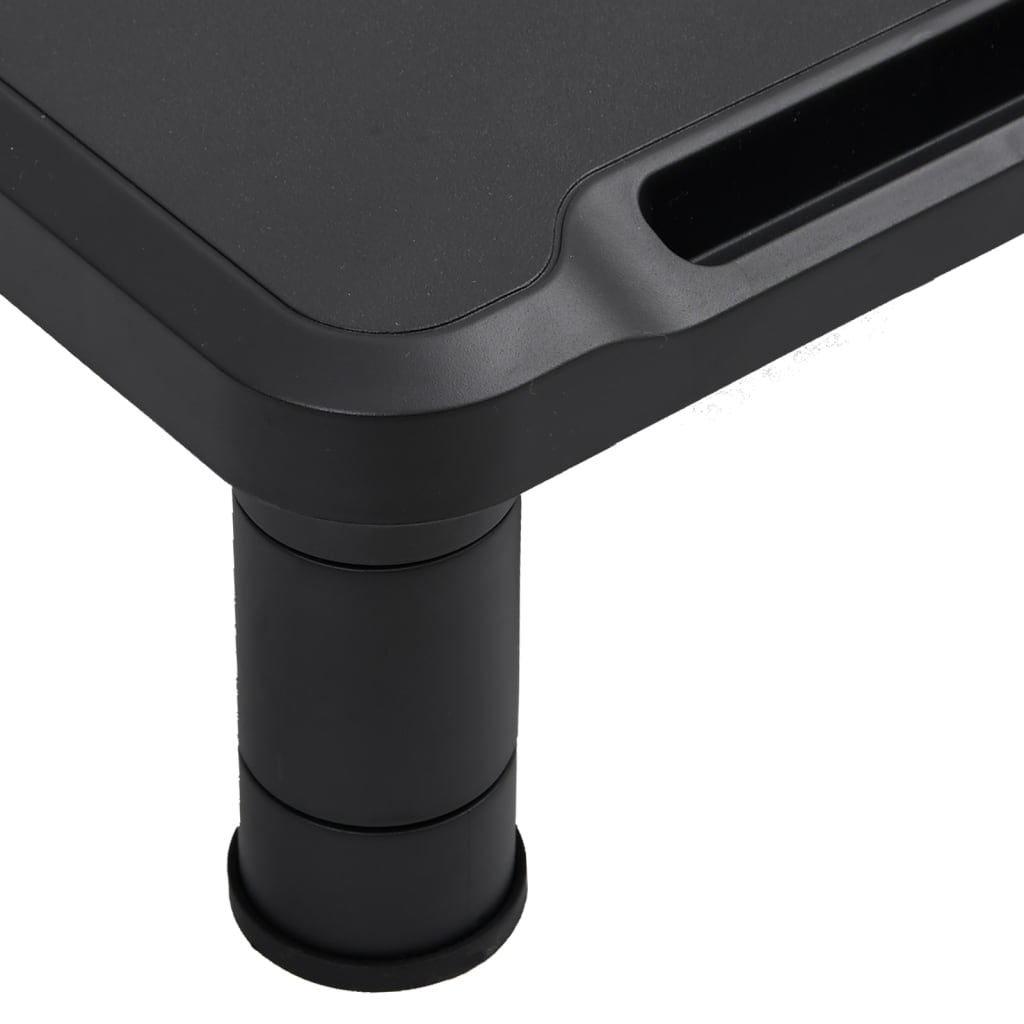 vidaXL Suport pentru monitor, negru, 38x24x10,5 cm