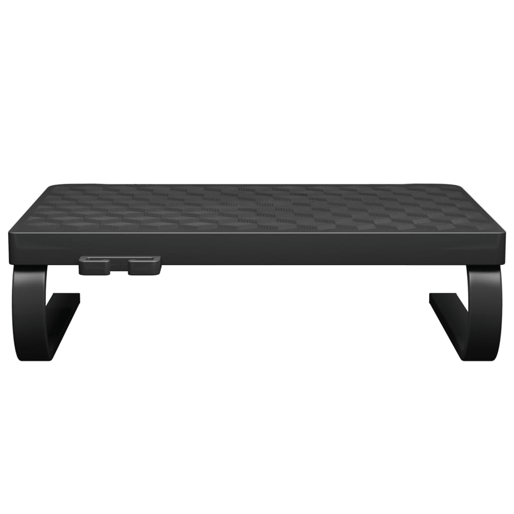 vidaXL Suport pentru monitor, negru, 37x28x11,5 cm