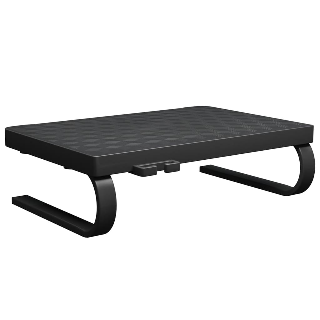 vidaXL Suport pentru monitor, negru, 37x28x11,5 cm
