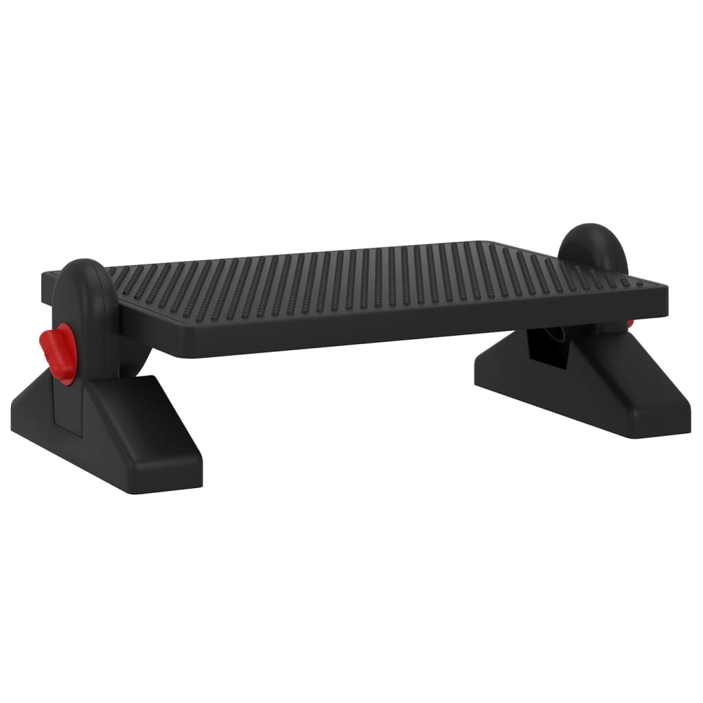 vidaXL Suport pentru picioare, negru, 50x30,5x17 cm