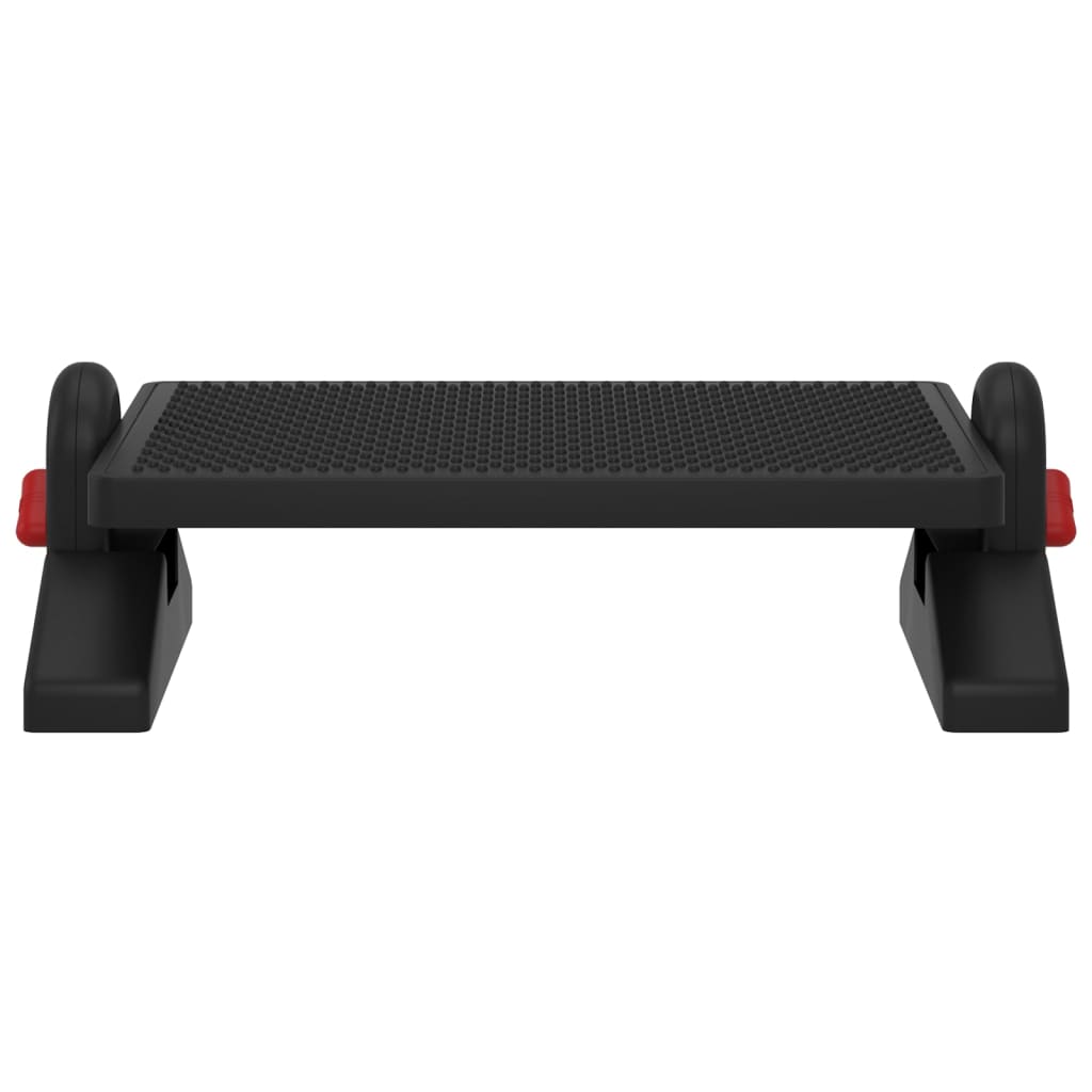 vidaXL Suport pentru picioare, negru, 50x30,5x17 cm