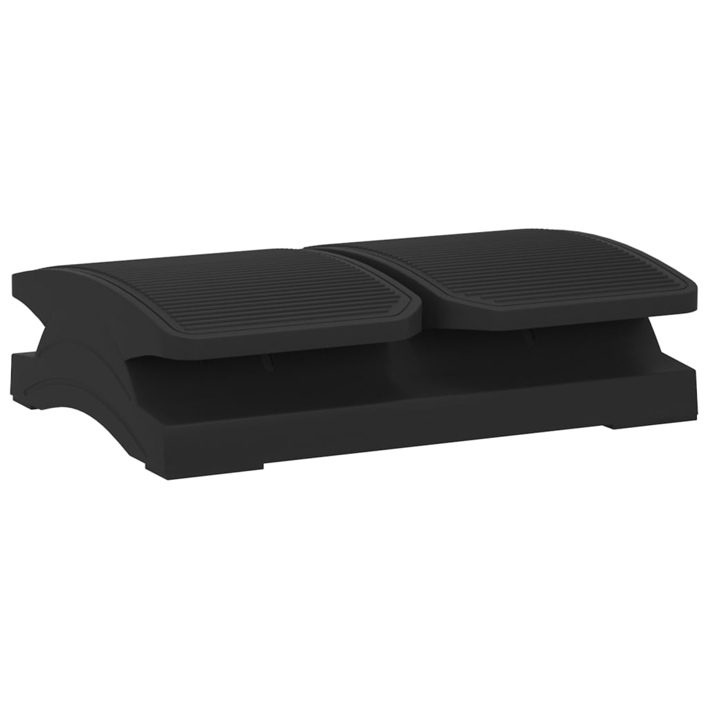 vidaXL Suport pentru picioare, negru, 43,5x32,5x10,5 cm vidaXL Suport pentru picioare, negru, 43,5x32,5x10,5 cm