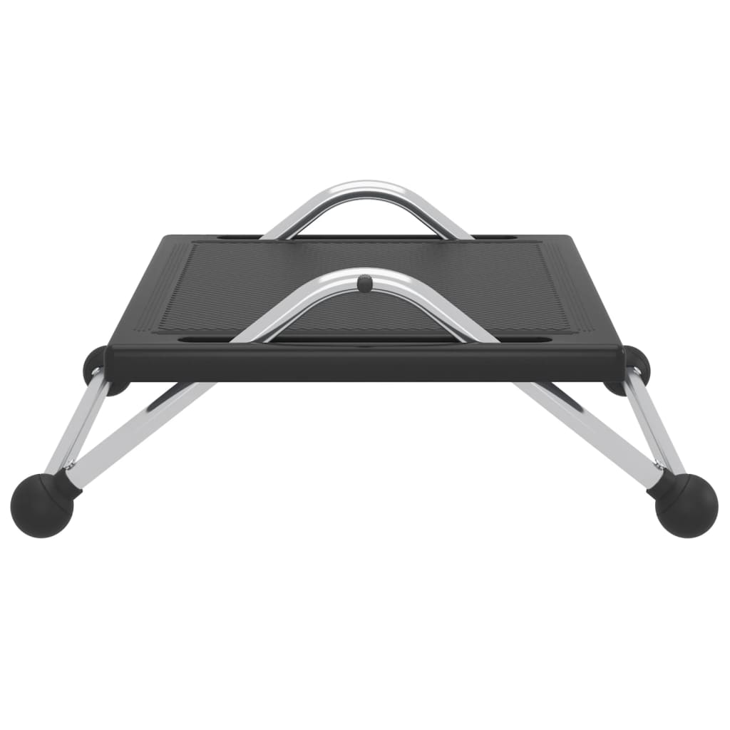 vidaXL Suport pentru picioare, negru, 45x40x13,5 cm vidaXL Suport pentru picioare, negru, 45x40x13,5 cm