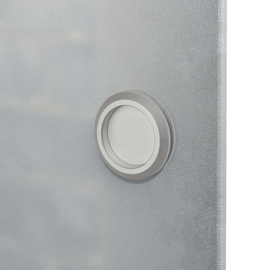 vidaXL Ușă glisantă, argintiu,178 cm, sticlă și aluminiu vidaXL Ușă glisantă, argintiu,178 cm, sticlă și aluminiu