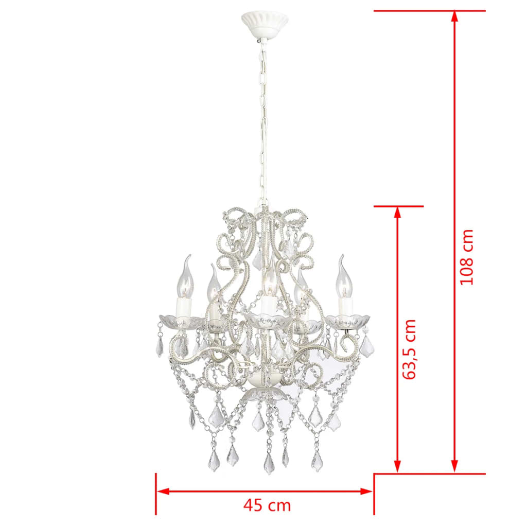 vidaXL Candelabru cu 2800 de cristale E14 vidaXL Candelabru cu 2800 de cristale E14