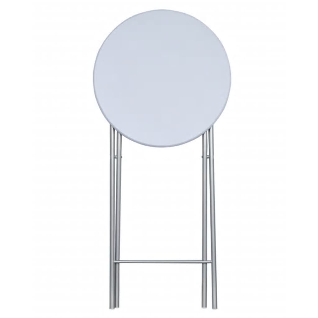 vidaXL Mese de bar, 4 buc., cu blat din MDF, alb vidaXL Mese de bar, 4 buc., cu blat din MDF, alb