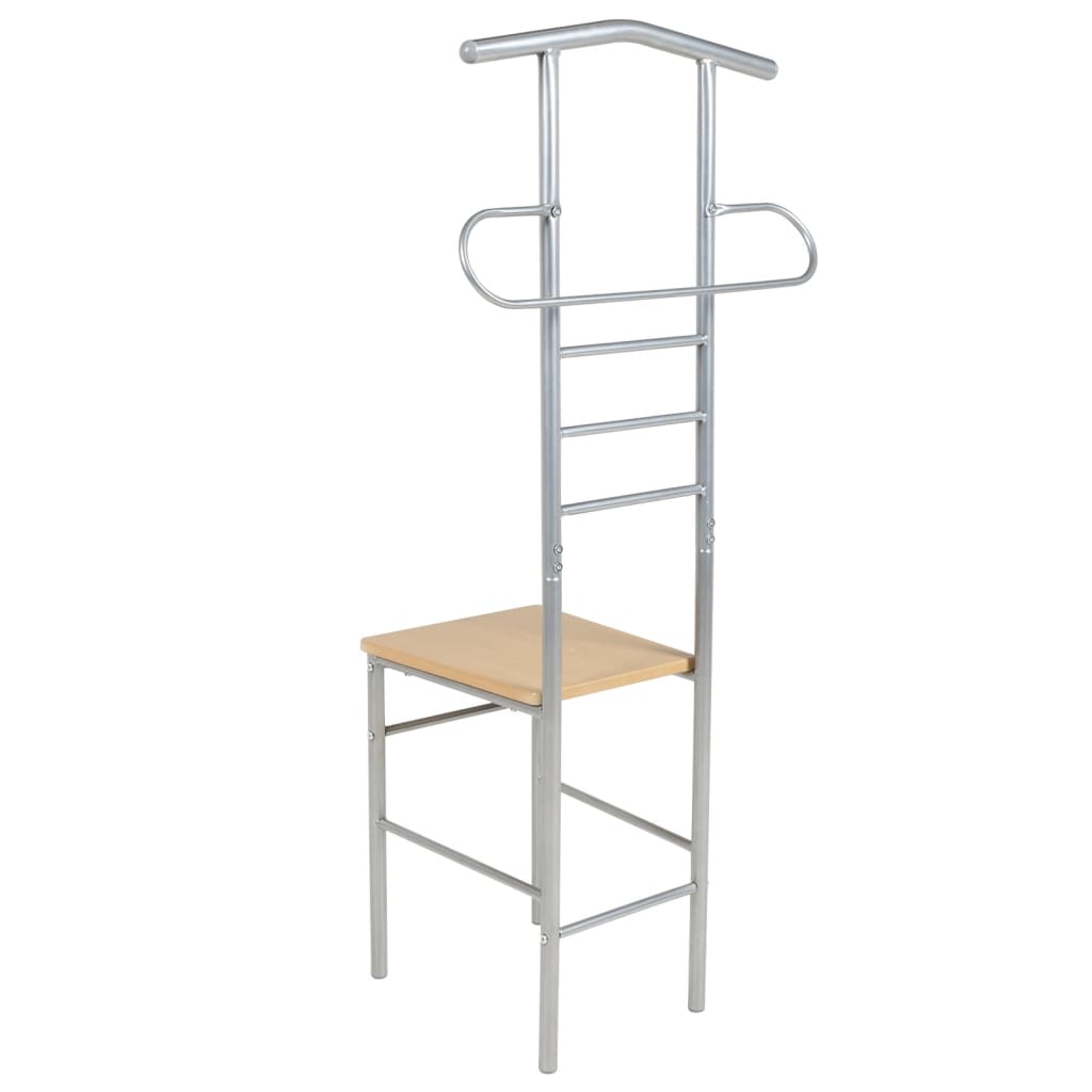 vidaXL Scaune valet pentru domni, 2 buc., metal vidaXL Scaune valet pentru domni, 2 buc., metal