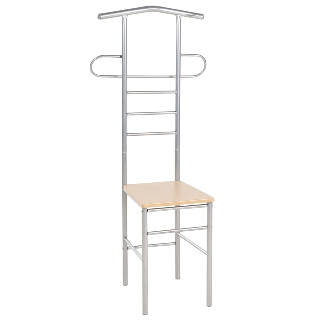 vidaXL Scaune valet pentru domni, 2 buc., metal vidaXL Scaune valet pentru domni, 2 buc., metal