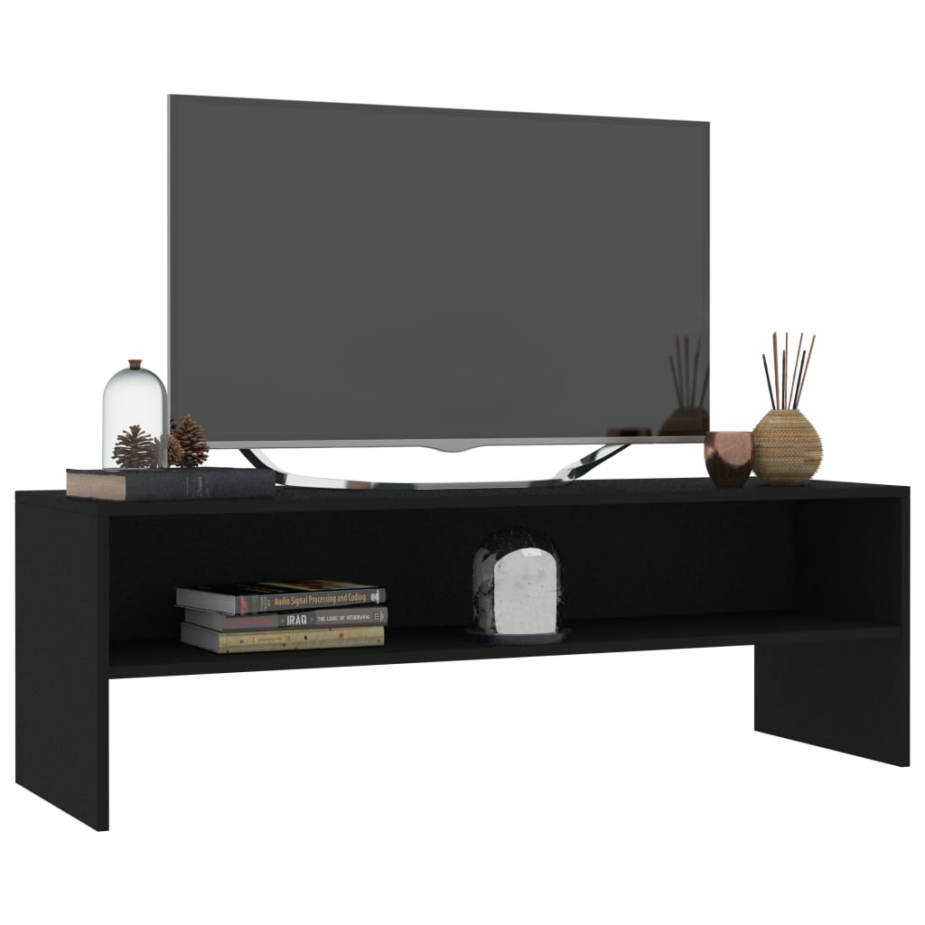 vidaXL Dulap TV, negru, 120x40x40 cm, lemn prelucrat
