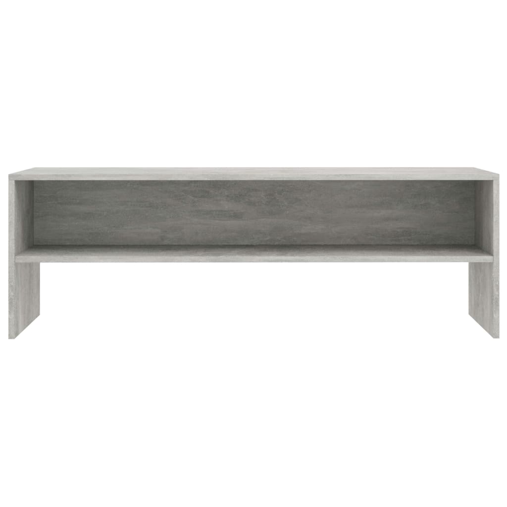 vidaXL Comodă TV, gri beton, 120 x 40 x 40 cm, lemn prelucrat vidaXL Comodă TV, gri beton, 120 x 40 x 40 cm, lemn prelucrat