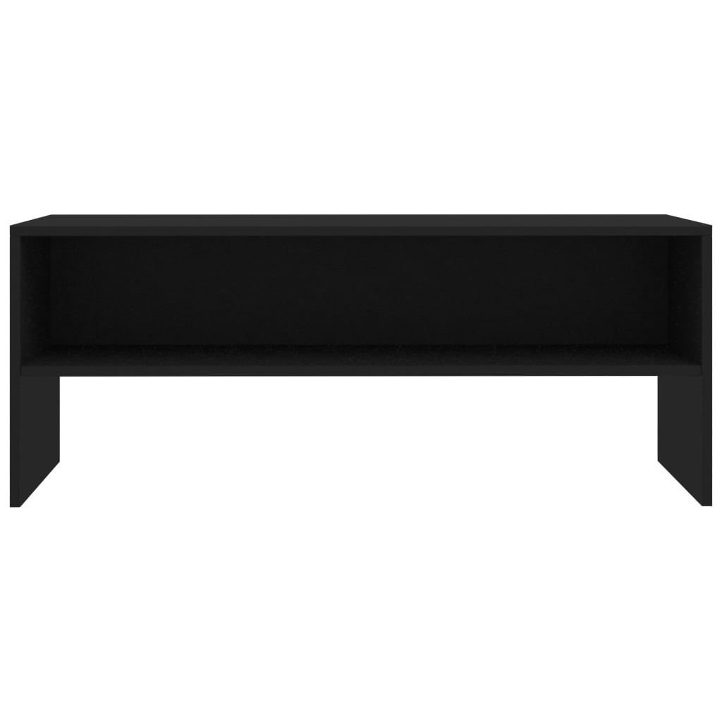 vidaXL Dulap TV, negru, 100x40x40 cm, lemn prelucrat