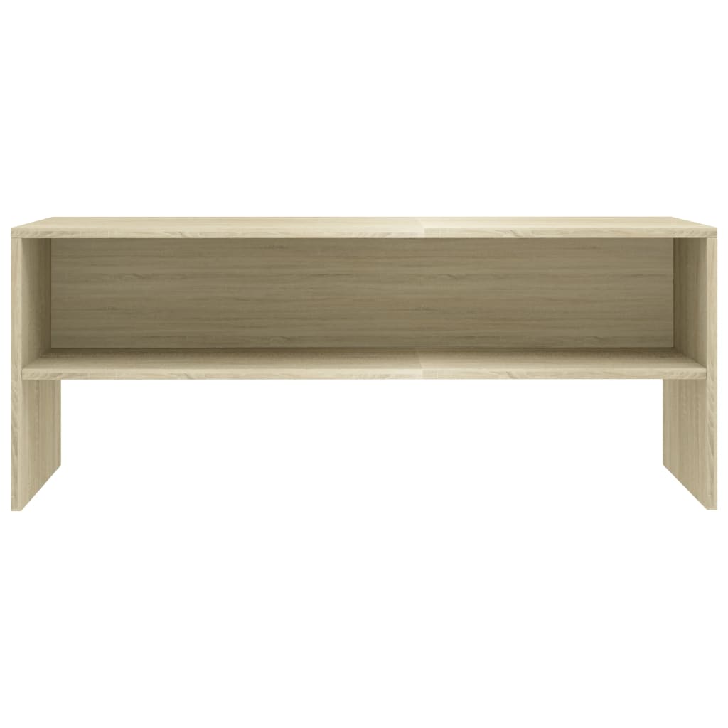 vidaXL Comodă TV, stejar Sonoma, 100 x 40 x 40 cm, PAL vidaXL Comodă TV, stejar Sonoma, 100 x 40 x 40 cm, PAL