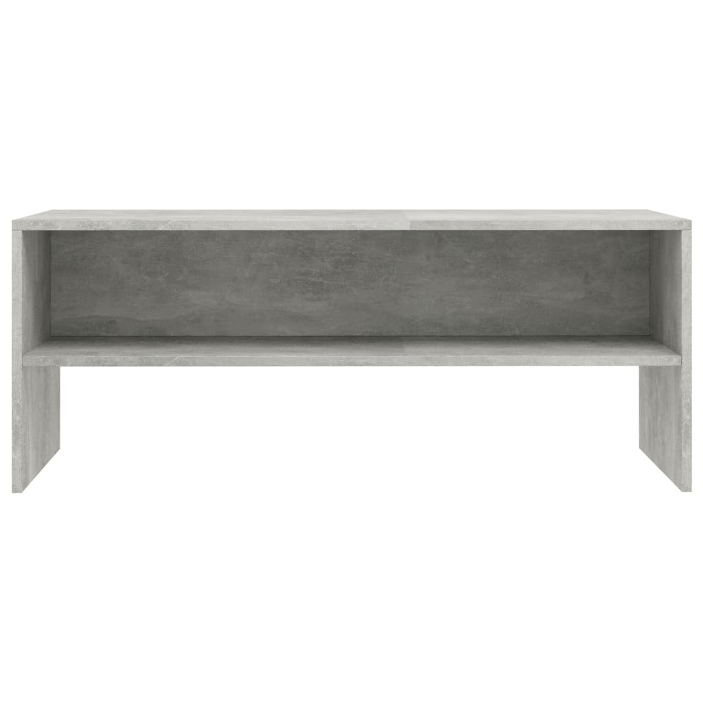 vidaXL Dulap TV, gri beton, 100x40x40 cm, lemn prelucrat