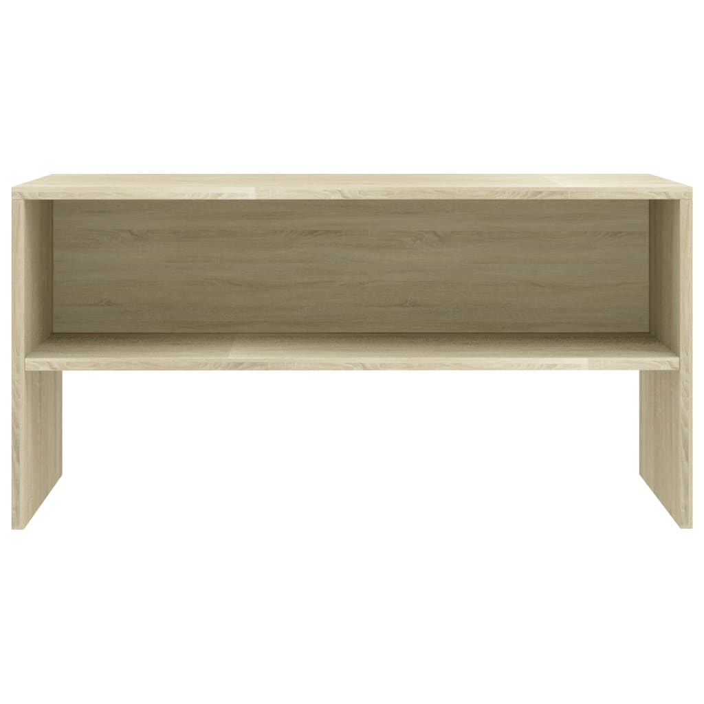 vidaXL Dulap TV, stejar sonoma, 80x40x40 cm, lemn prelucrat vidaXL Dulap TV, stejar sonoma, 80x40x40 cm, lemn prelucrat