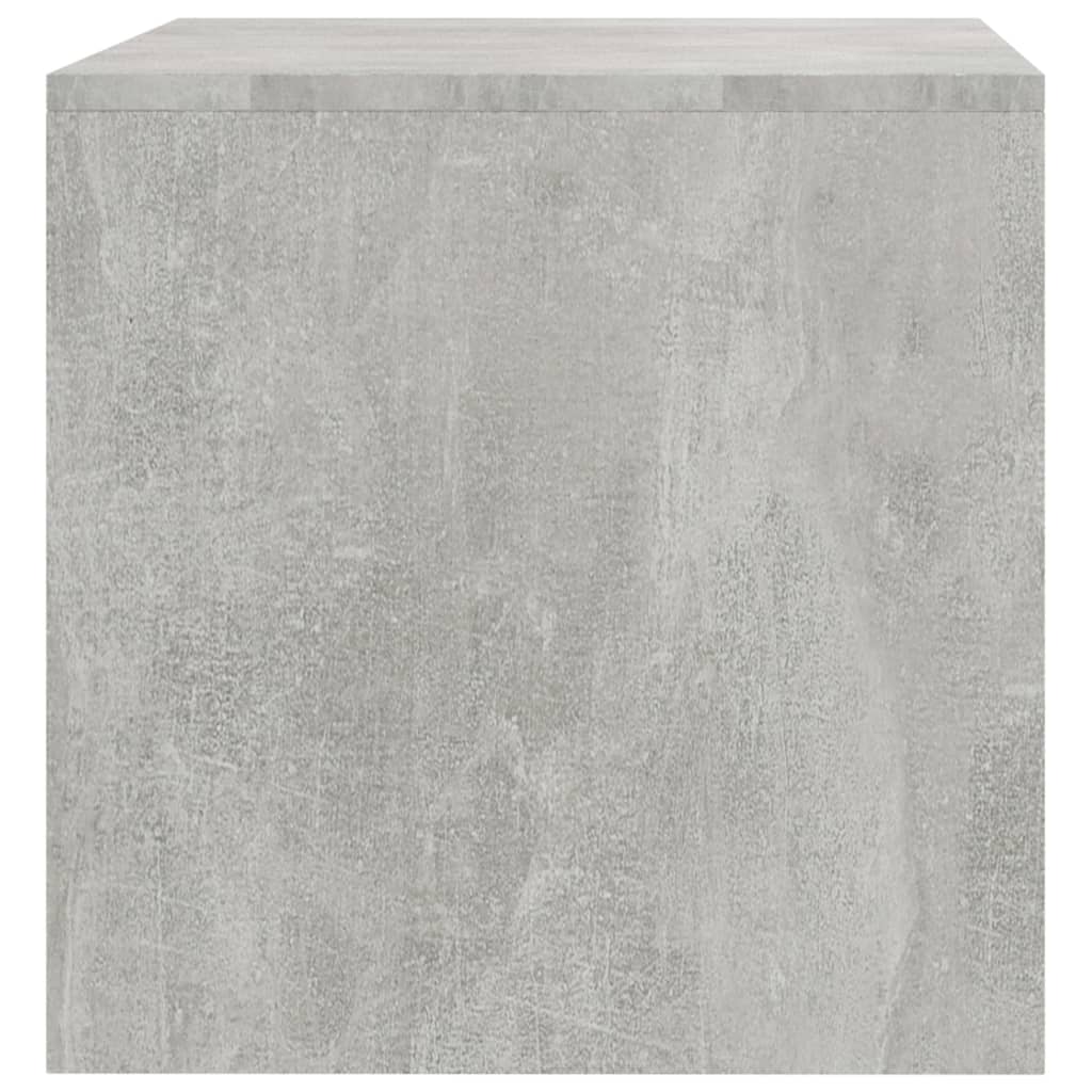 vidaXL Comodă TV, gri beton, 80x40x40 cm, PAL vidaXL Comodă TV, gri beton, 80x40x40 cm, PAL