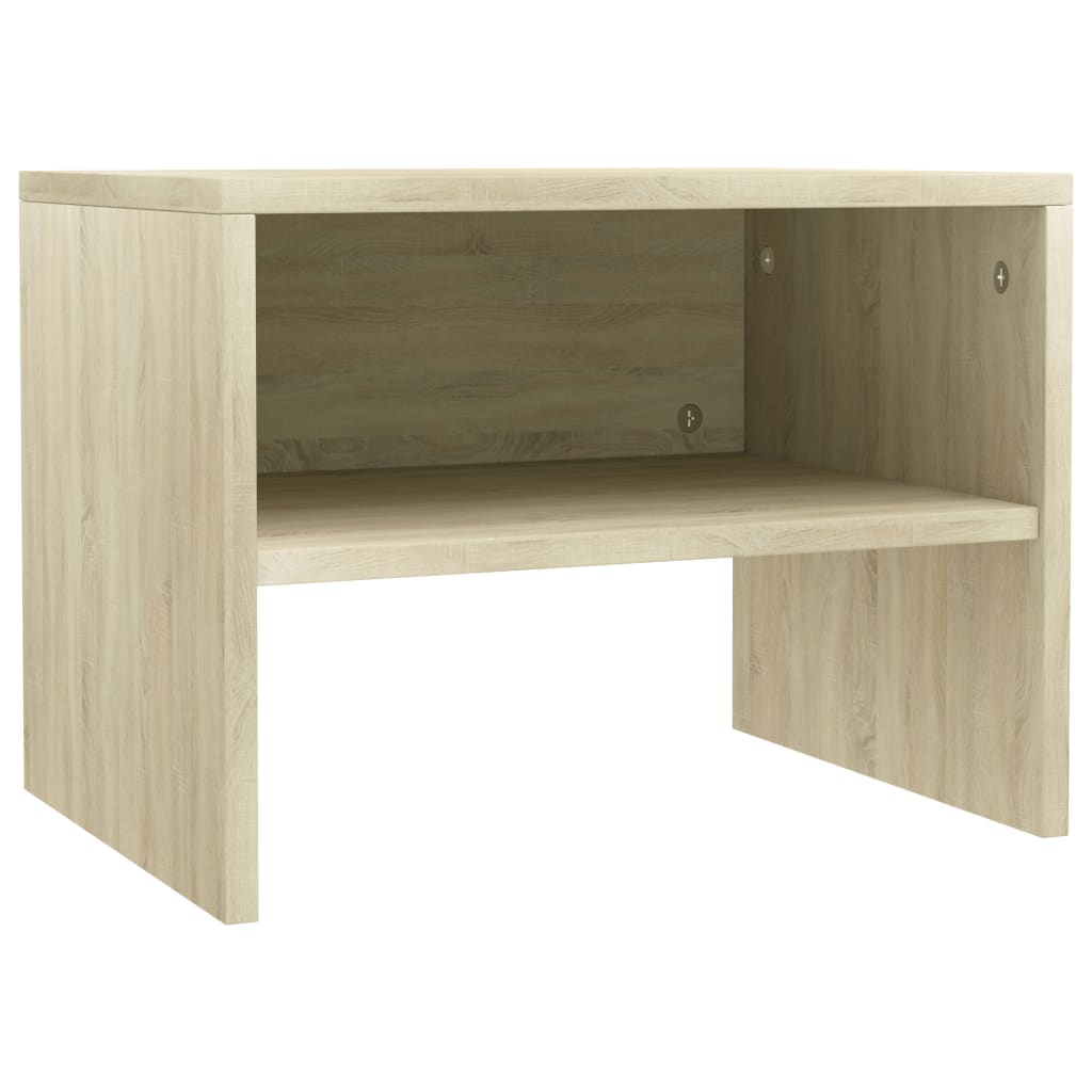 vidaXL Noptieră, stejar sonoma, 40x30x30 cm, lemn prelucrat vidaXL Noptieră, stejar sonoma, 40x30x30 cm, lemn prelucrat