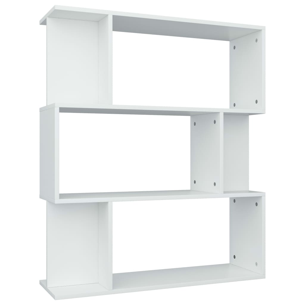 vidaXL Bibliotecă/Separator cameră, alb, 80x24x96 cm, lemn prelucrat vidaXL Bibliotecă/Separator cameră, alb, 80x24x96 cm, lemn prelucrat