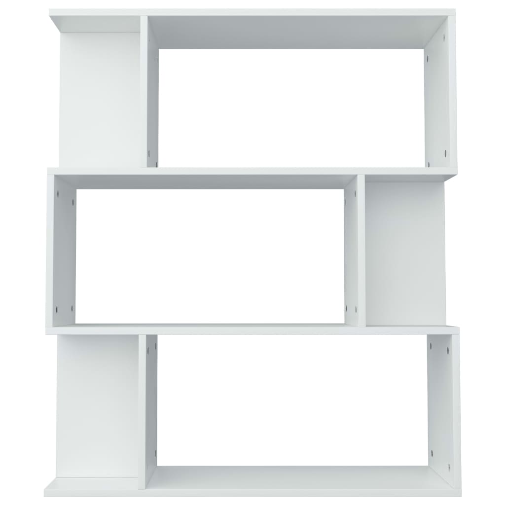 vidaXL Bibliotecă/Separator cameră, alb, 80x24x96 cm, lemn prelucrat vidaXL Bibliotecă/Separator cameră, alb, 80x24x96 cm, lemn prelucrat