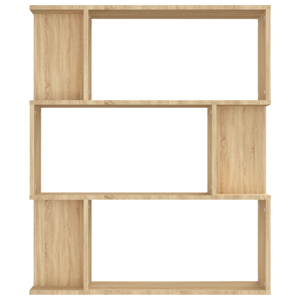 vidaXL Bibliotecă/Separator, stejar sonoma, 80x24x96 cm lemn prelucrat vidaXL Bibliotecă/Separator, stejar sonoma, 80x24x96 cm lemn prelucrat