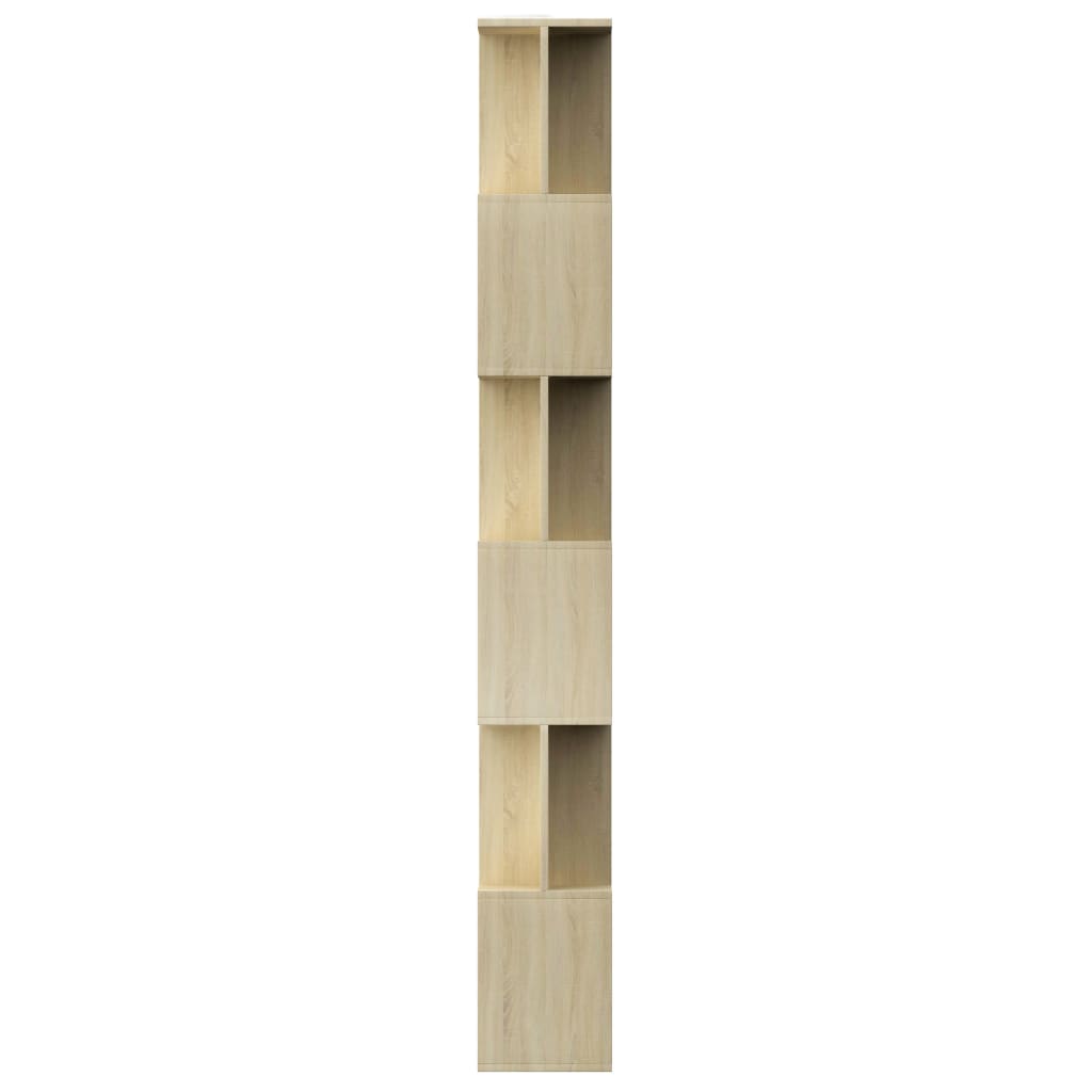 vidaXL Bibliotecă/Separator, stejar sonoma 80x24x192 cm lemn prelucrat vidaXL Bibliotecă/Separator, stejar sonoma 80x24x192 cm lemn prelucrat