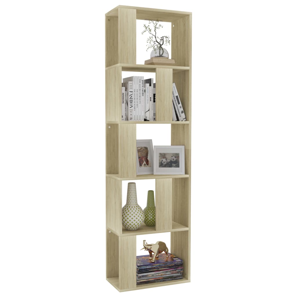 vidaXL Bibliotecă/Separator, stejar sonoma 45x24x159 cm lemn prelucrat vidaXL Bibliotecă/Separator, stejar sonoma 45x24x159 cm lemn prelucrat