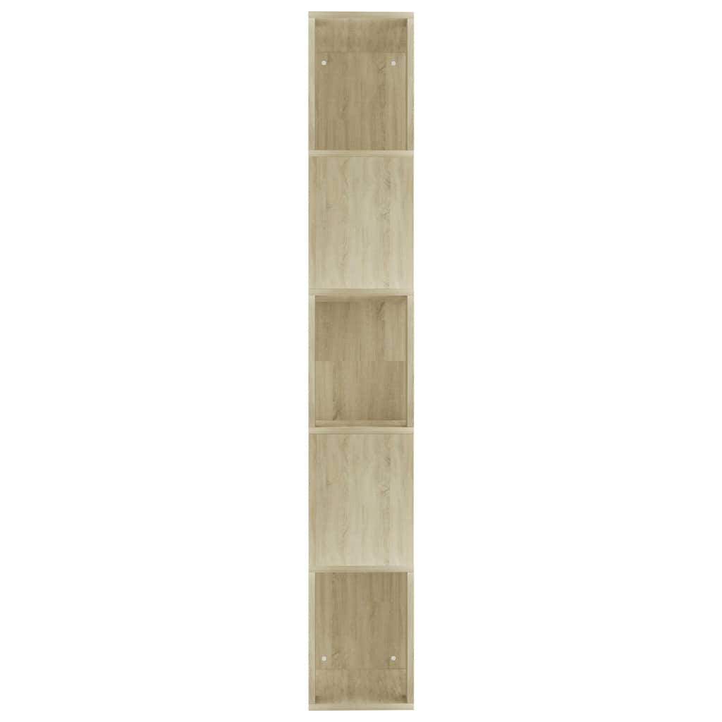 vidaXL Bibliotecă/Separator, stejar sonoma 45x24x159 cm lemn prelucrat vidaXL Bibliotecă/Separator, stejar sonoma 45x24x159 cm lemn prelucrat