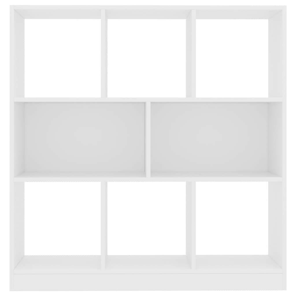 vidaXL Bibliotecă, alb, 97,5x29,5x100 cm, lemn prelucrat vidaXL Bibliotecă, alb, 97,5x29,5x100 cm, lemn prelucrat