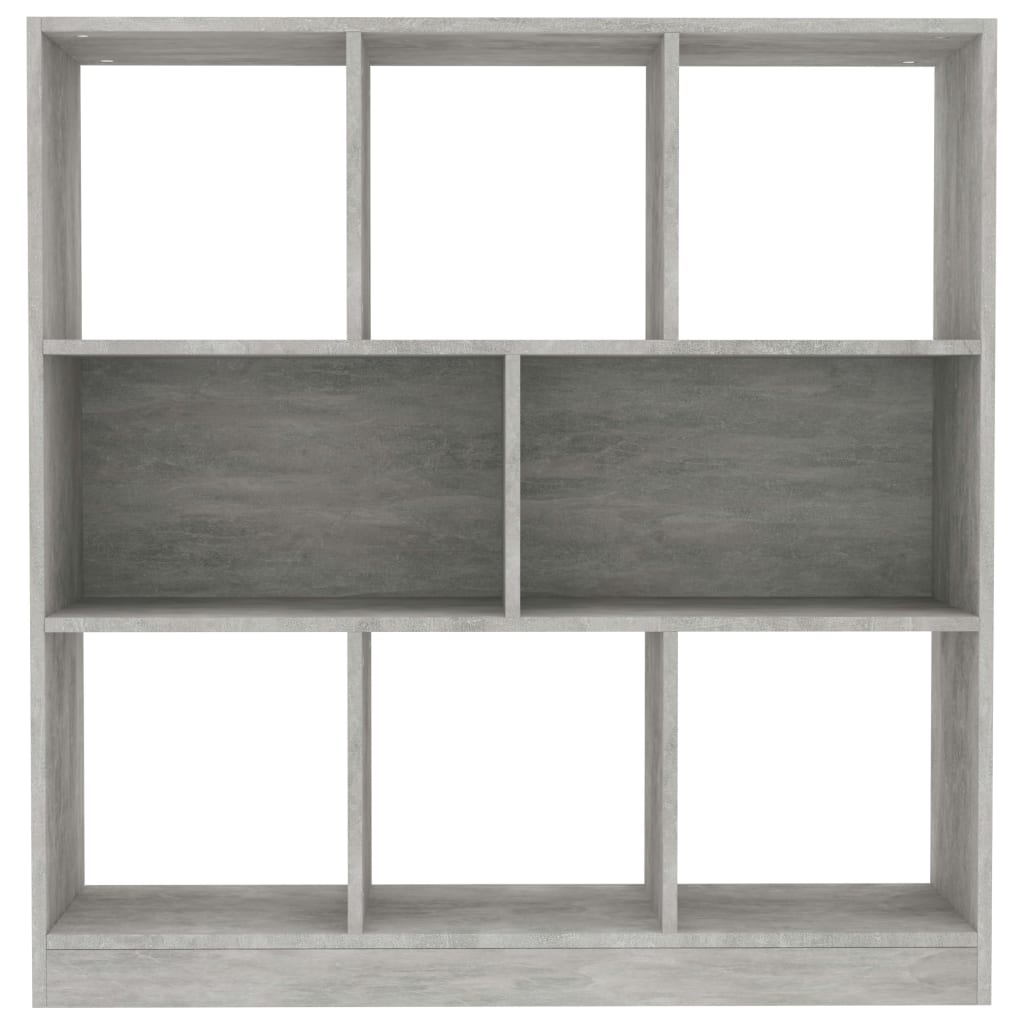 vidaXL Bibliotecă, gri beton, 97,5x29,5x100 cm, lemn prelucrat vidaXL Bibliotecă, gri beton, 97,5x29,5x100 cm, lemn prelucrat