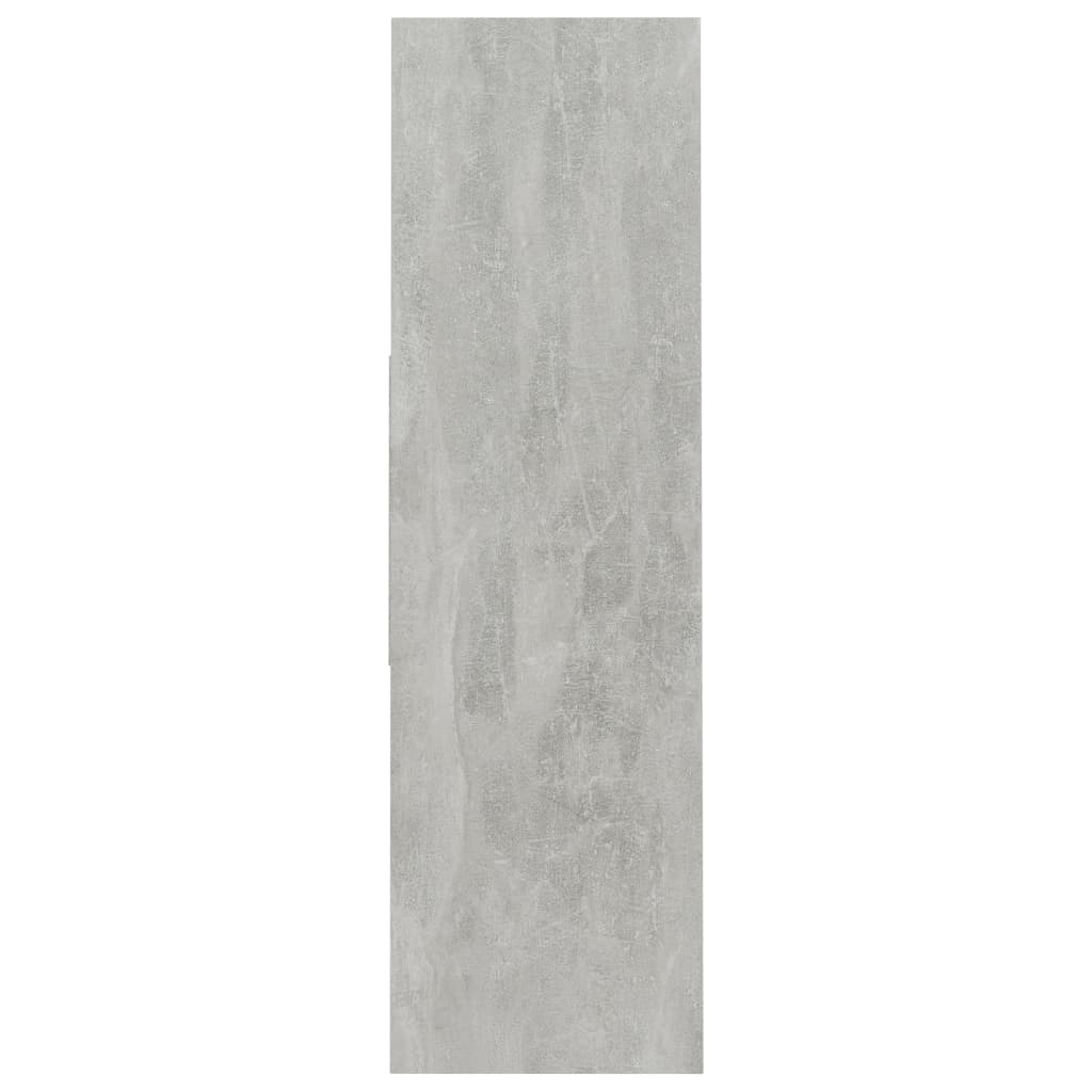 vidaXL Bibliotecă, gri beton, 97,5x29,5x100 cm, lemn prelucrat vidaXL Bibliotecă, gri beton, 97,5x29,5x100 cm, lemn prelucrat