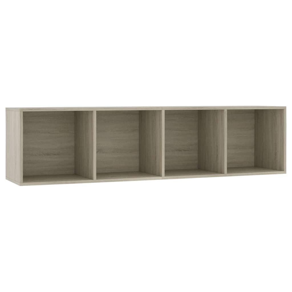 vidaXL Bibliotecă/Comodă TV, stejar sonoma, 143x30x36 cm vidaXL Bibliotecă/Comodă TV, stejar sonoma, 143x30x36 cm