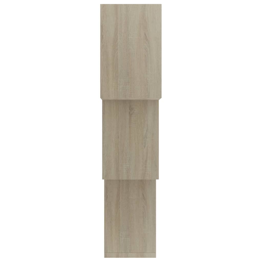 vidaXL Rafturi de perete, cub, stejar sonoma, 68x15x68 cm, PAL vidaXL Rafturi de perete, cub, stejar sonoma, 68x15x68 cm, PAL