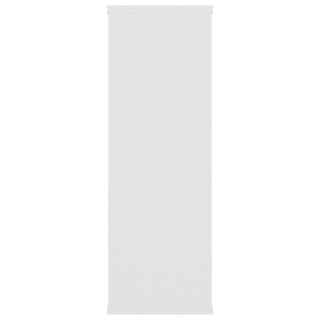 vidaXL Rafturi de perete, alb, 104x20x58,5 cm, lemn prelucrat vidaXL Rafturi de perete, alb, 104x20x58,5 cm, lemn prelucrat