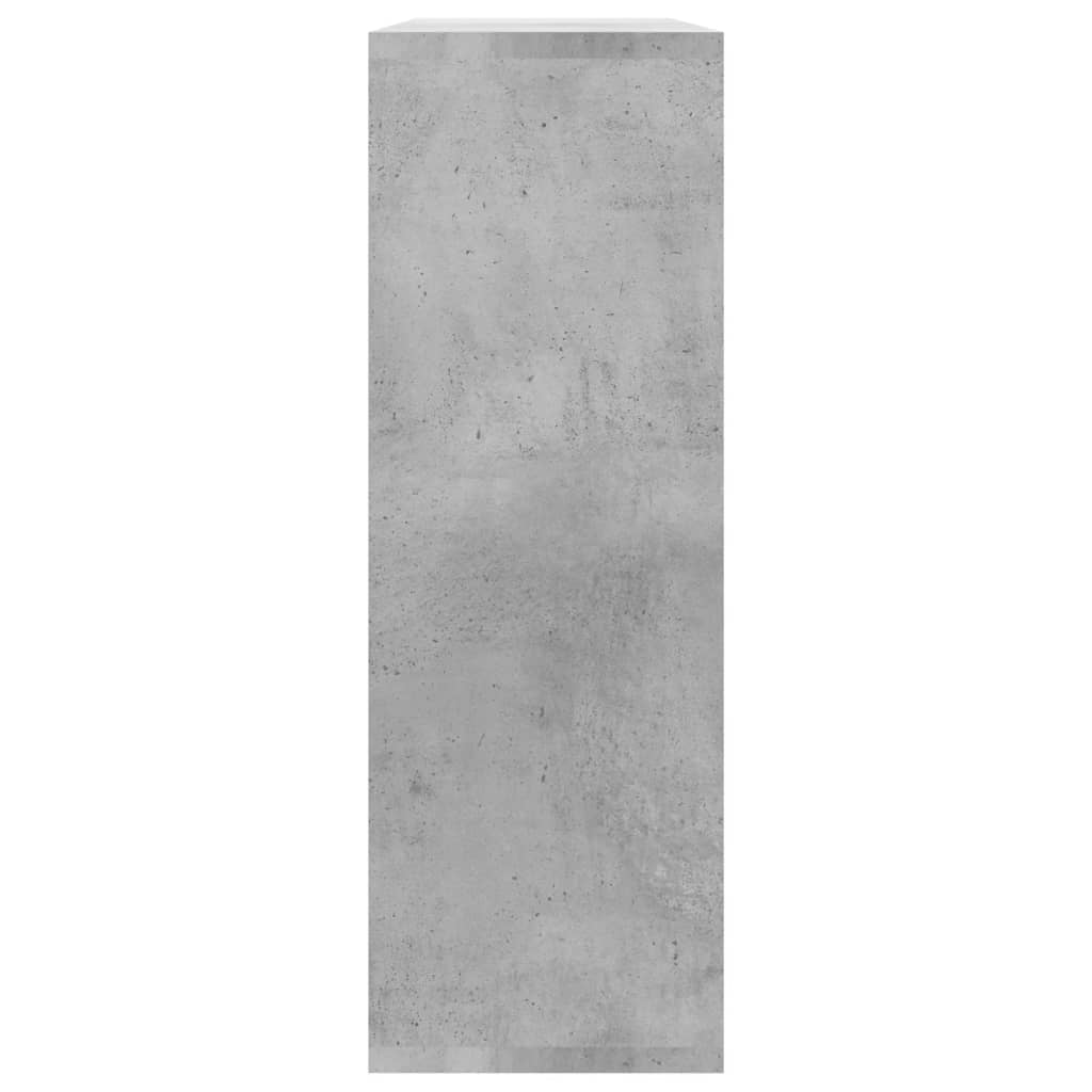 vidaXL Rafturi de perete, gri beton, 104x20x58,5 cm, lemn prelucrat vidaXL Rafturi de perete, gri beton, 104x20x58,5 cm, lemn prelucrat
