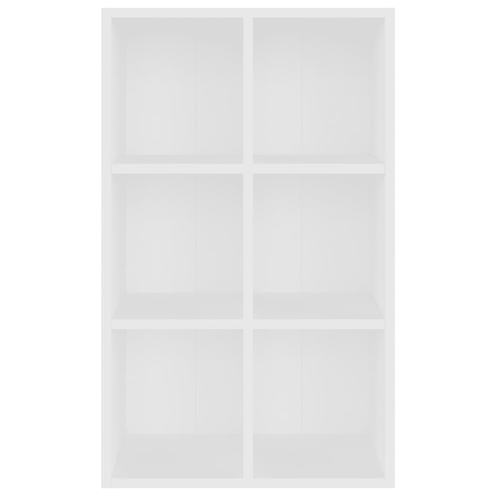 vidaXL Bibliotecă/Servantă, alb, 66x30x98 cm, PAL vidaXL Bibliotecă/Servantă, alb, 66x30x98 cm, PAL