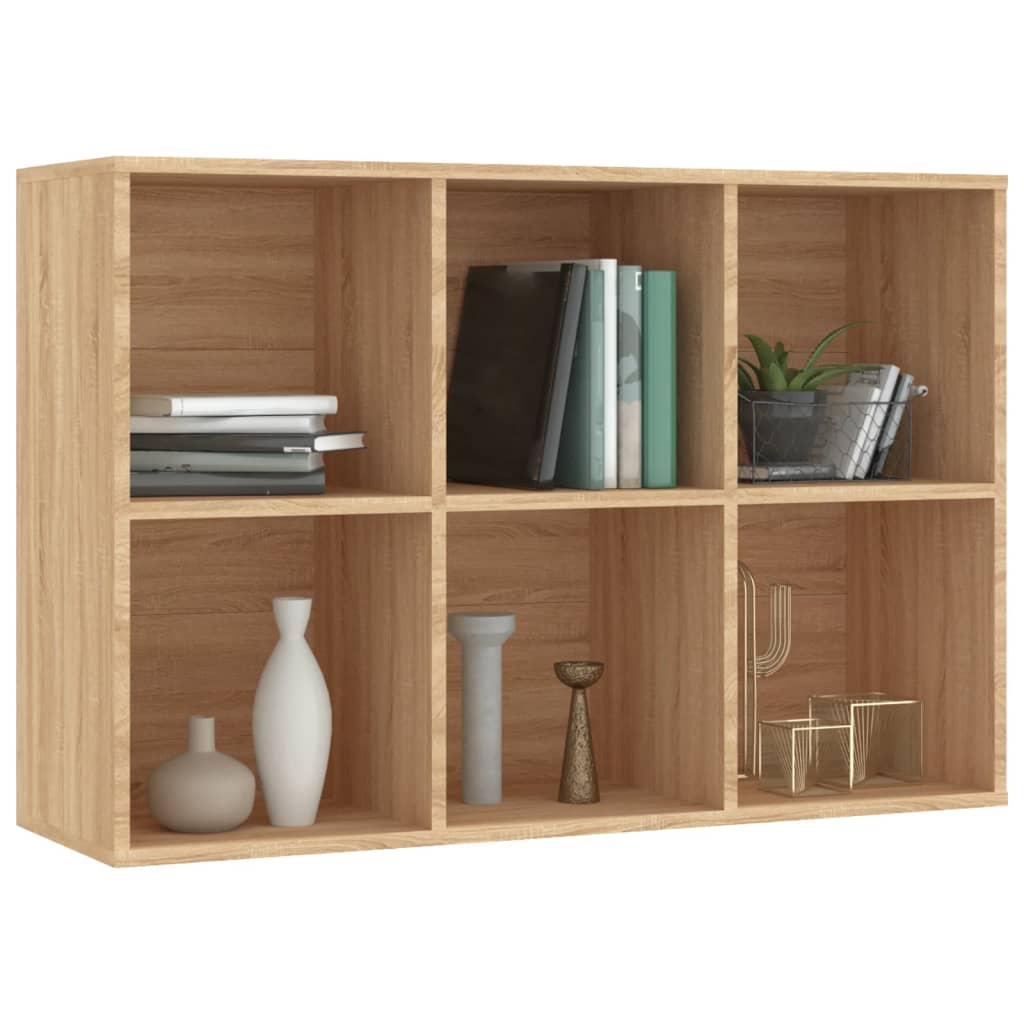 vidaXL Bibliotecă/Servantă, stejar sonoma, 66x30x98 cm, PAL vidaXL Bibliotecă/Servantă, stejar sonoma, 66x30x98 cm, PAL