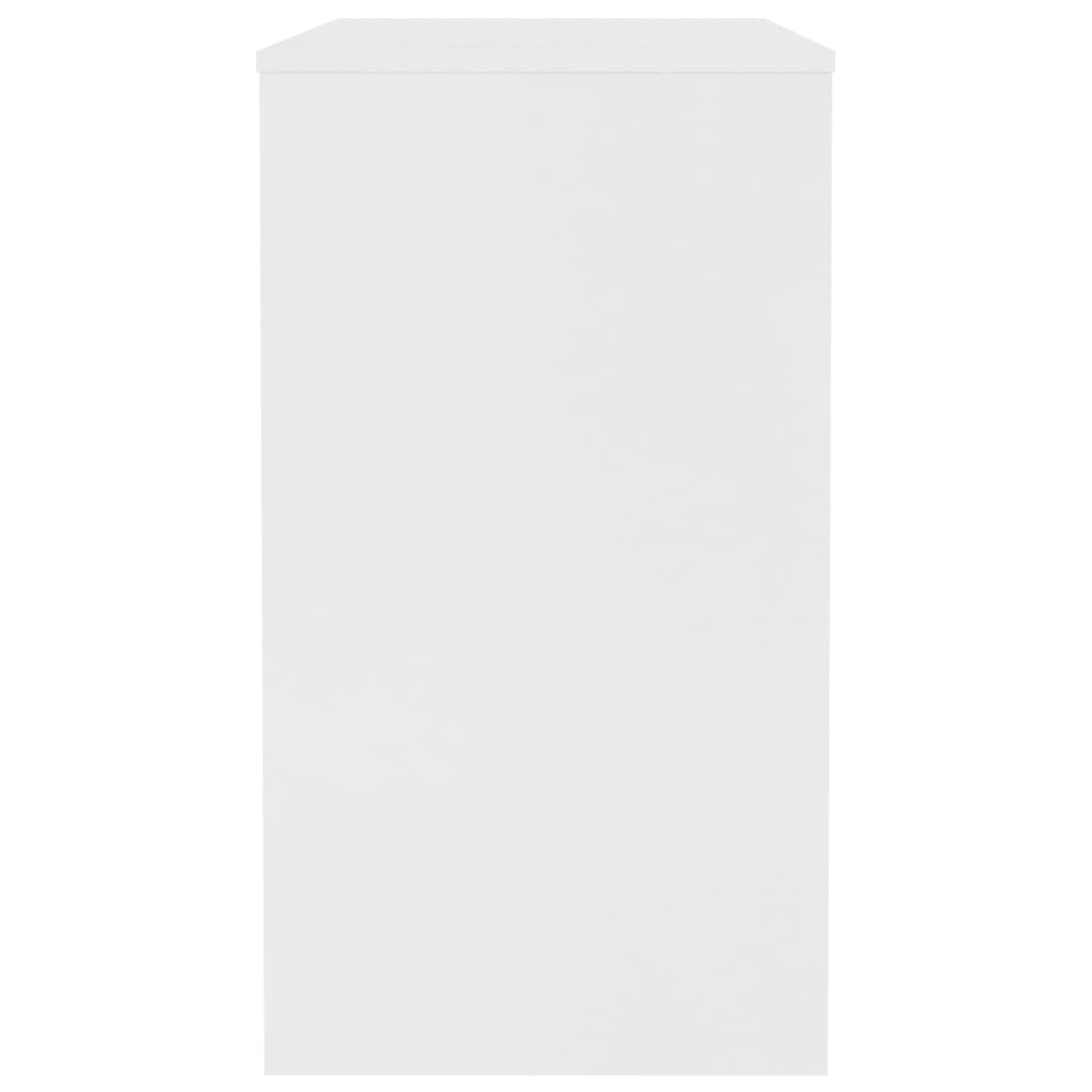 vidaXL Birou, alb, 90x40x72 cm, lemn prelucrat vidaXL Birou, alb, 90x40x72 cm, lemn prelucrat